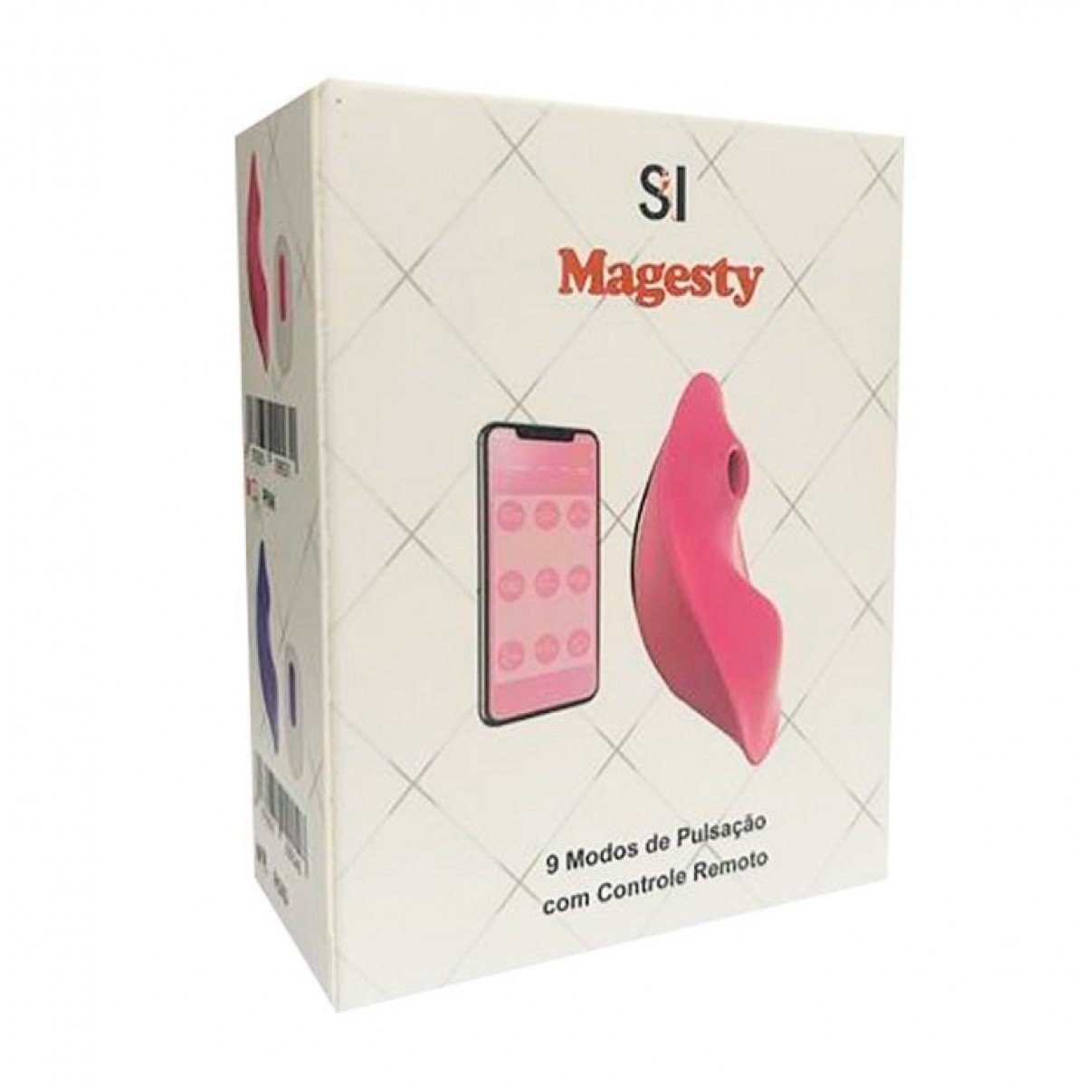 Vibrador de Calcinha com controle Remoto - Magesty - À Longa distância - APP - SI