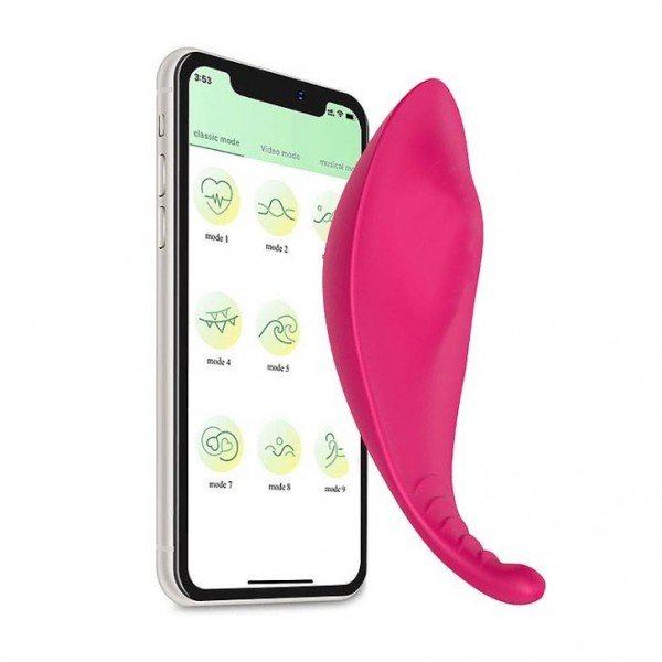 Vibrador de calcinha - Niami - À Longa distância - App - SI