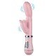 Vibrador de Ponto G e Clitóris com Língua na ponto - Sexy Import - Chamas do Prazer Sex Shop