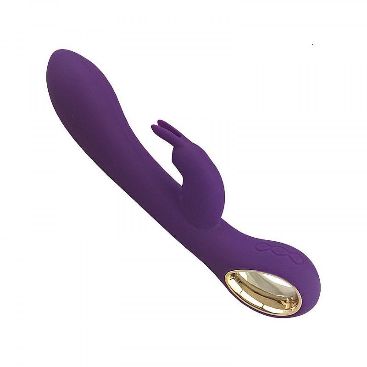 Vibrador Estimulador - 10 Níveis de Vibrações - Silicone Recarregável - Lealso - Roxo - Chamas do Prazer Sex Shop