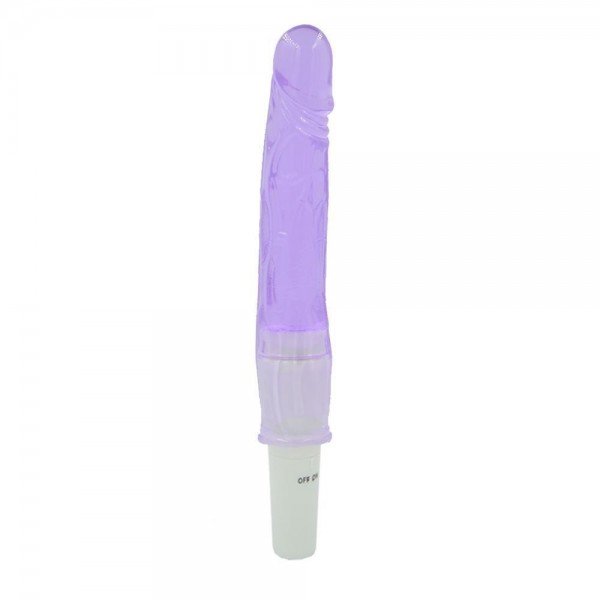 VIBRADOR ESTIMULADOR PÊNIS JELLY GENERAL IMPORT - ROXO VIBRADOR ESTIMULADOR PÊNIS JELLY GENERAL IMPORT - ROXO