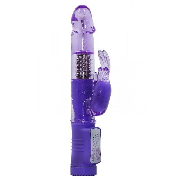 Vibrador Jack Rabbit Rotativo com Estimulador Coelho - Roxo Vibrador Jack Rabbit Rotativo com Estimulador Coelho - Roxo