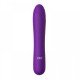 VIBRADOR MINI TOUCH AVELUDADO 5 VELOCIDADES - ROXO - Chamas do Prazer Sex Shop