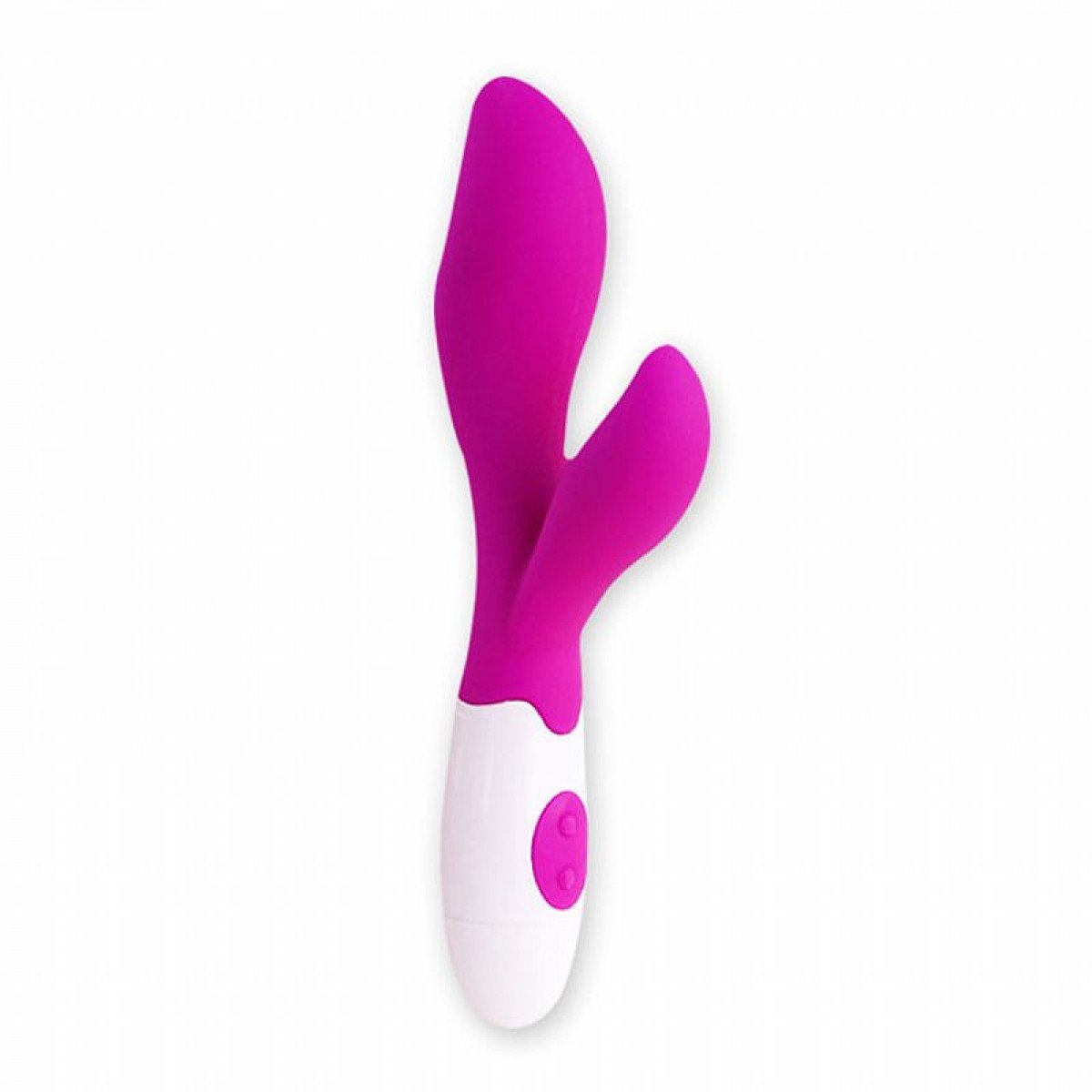 Vibrador Newman em Soft Touch Dupla Estimulação - Pretty Love -30 Velocidades - Chamas do Prazer Sex Shop