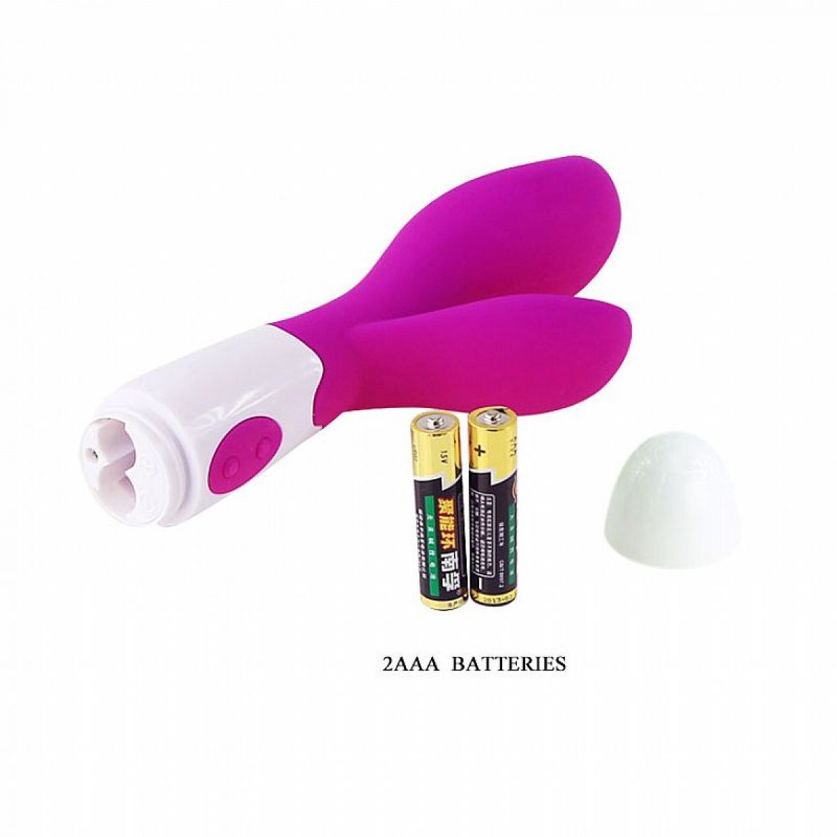 Vibrador Newman em Soft Touch Dupla Estimulação - Pretty Love -30 Velocidades - Chamas do Prazer Sex Shop