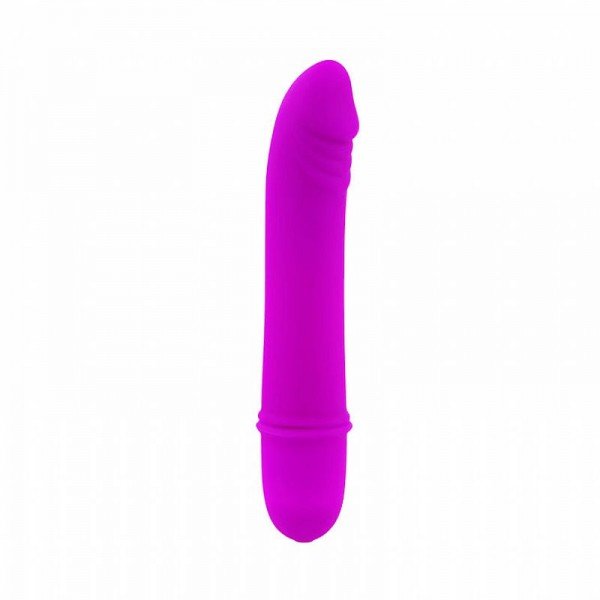 Vibrador Puro Silicone - 10 níveis de vibração - Beck - Pretty Love - Roxo Vibrador Puro Silicone - 10 níveis de vibração - Beck - Pretty Love - Roxo