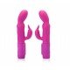 Vibrador Rabbit Ecstasy Sensorial Multivelocidade em Silicone - Pink - Chamas do Prazer Sex Shop