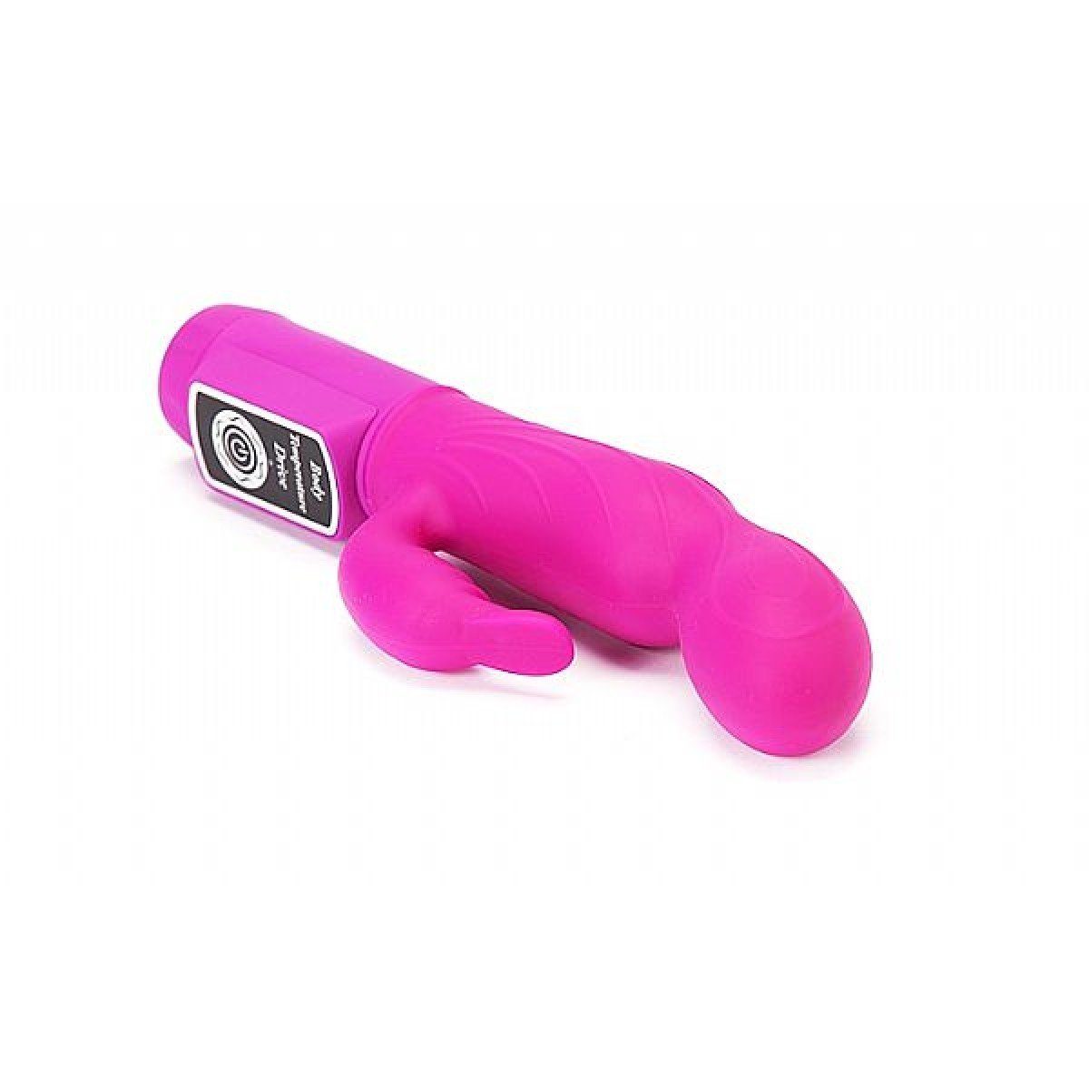 Vibrador Rabbit Ecstasy Sensorial Multivelocidade em Silicone - Pink - Chamas do Prazer Sex Shop