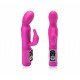 Vibrador Rabbit Ecstasy Sensorial Multivelocidade em Silicone - Pink - Chamas do Prazer Sex Shop