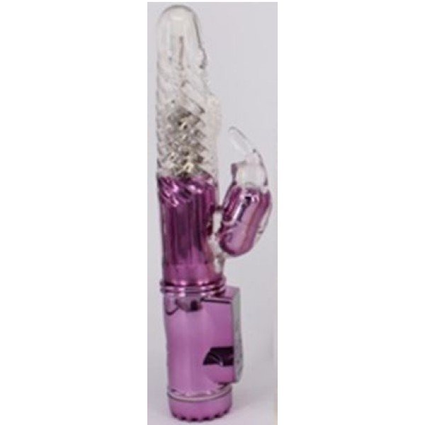 Vibrador Rotativo Jack Rabbit Coelho - 8 Velocidades -  Roxo Metálico Vibrador Rotativo Jack Rabbit Coelho - 8 Velocidades -  Roxo Metálico