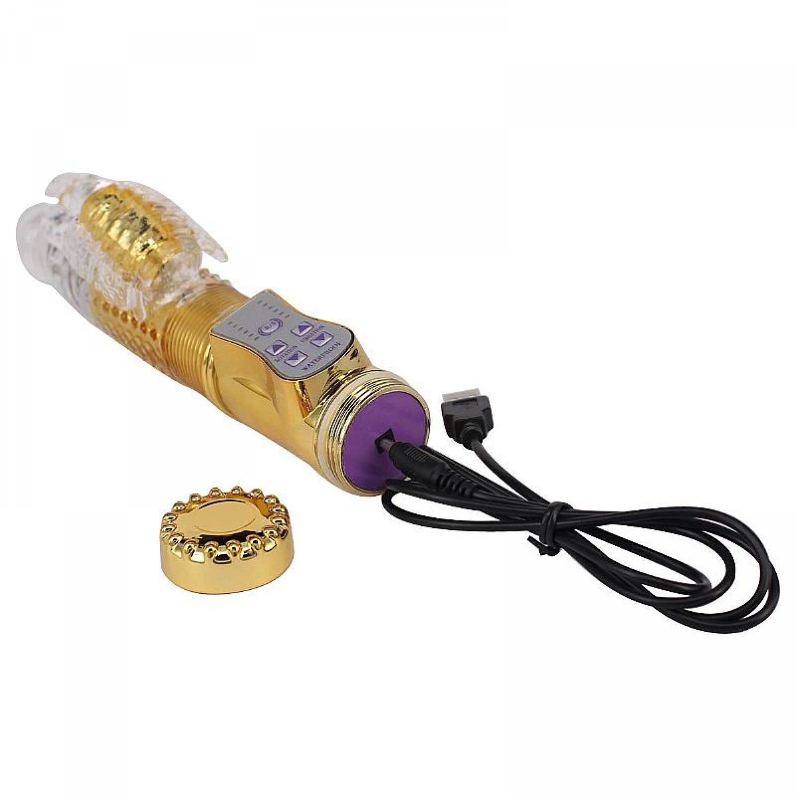 O melhor Vibrador Rotativo RECARREGÁVEL Vai e Vem 36 Níveis de ...