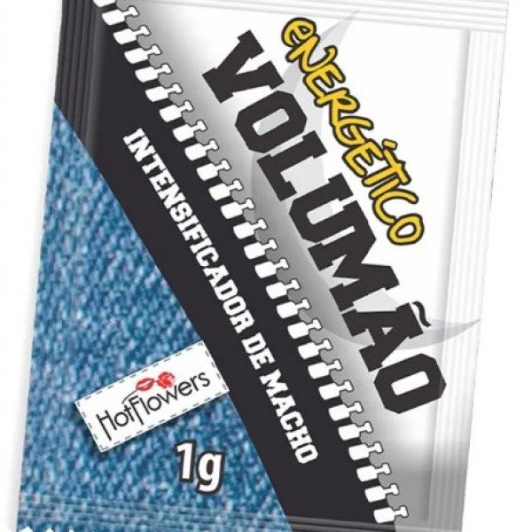 Energético Volumão Excitante Masculino 1g Hot Flowers